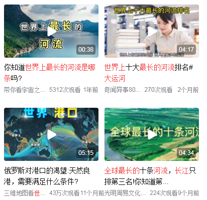 世界最长的河流