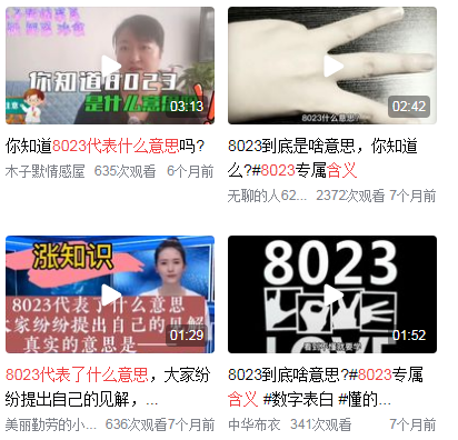 8023是什么意思啊