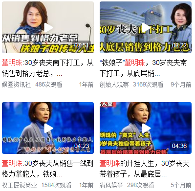董明珠个人简短经历