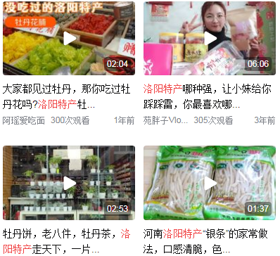 洛阳旅游纪念品八件