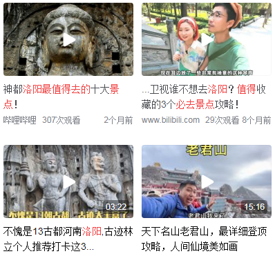 洛阳十大旅游景点排名