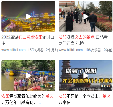 洛阳旅游景点大全景点排名榜