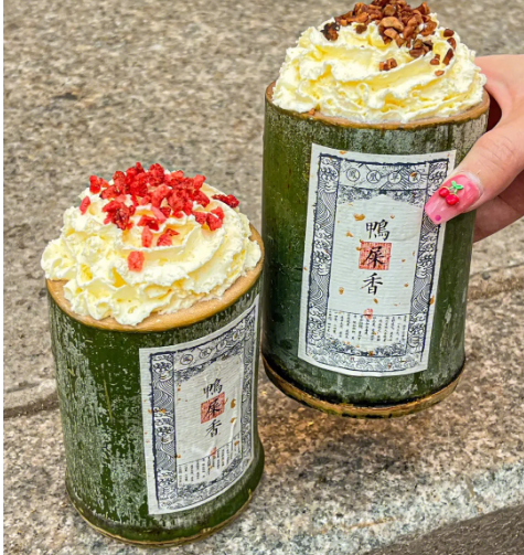 ﻿竹筒奶茶是怎么火起来的