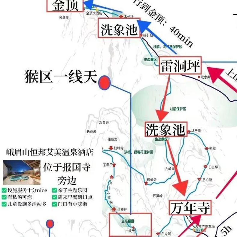 本地人去峨眉山门票